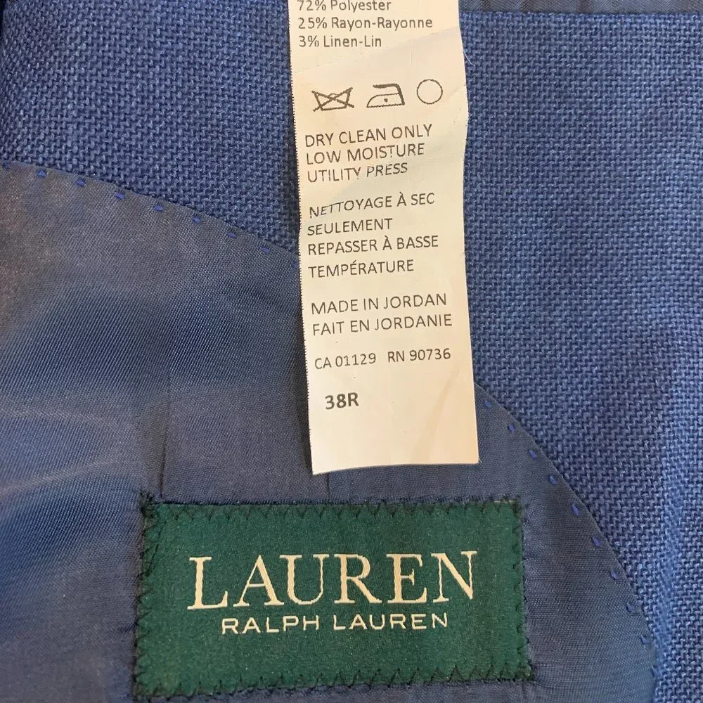 Ralph Lauren Blazer - Blue - Picture 3 of 3